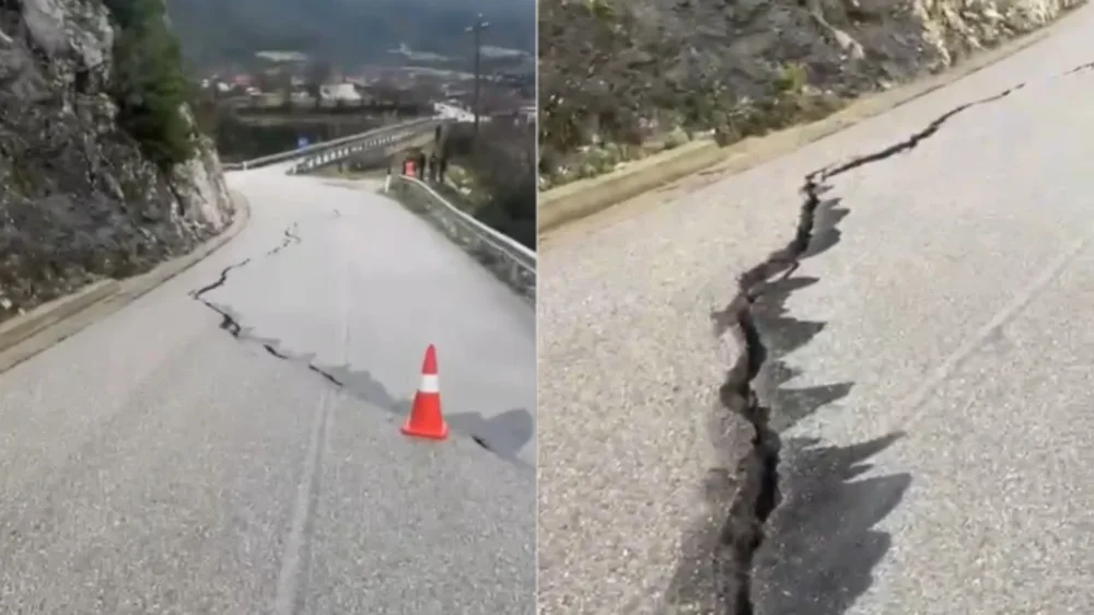 Bllokohet rruga drejt juglindjes/ R&euml;ndohet situata n&euml; aksin