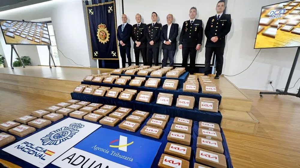 Trafikuan 200 kg kokain&euml; nga Amerika Latine, policia spanjolle godet klanin