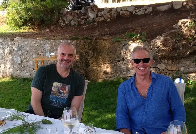 Edi Rama dhe Tony Blair