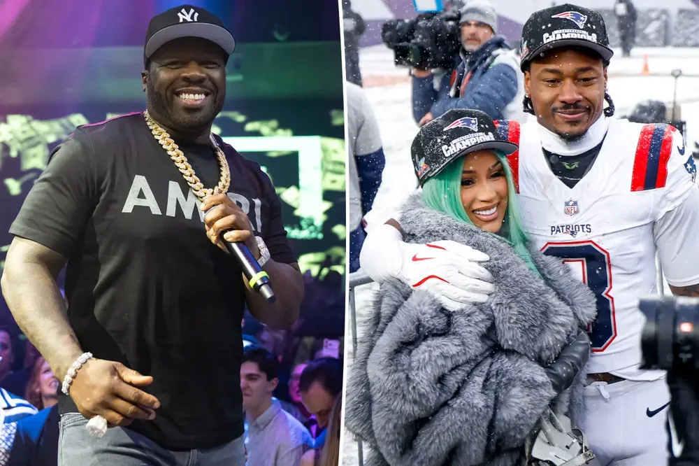 50 Cent sulmon Stefon Diggs: Humbi Super Bowl dhe Cardi B