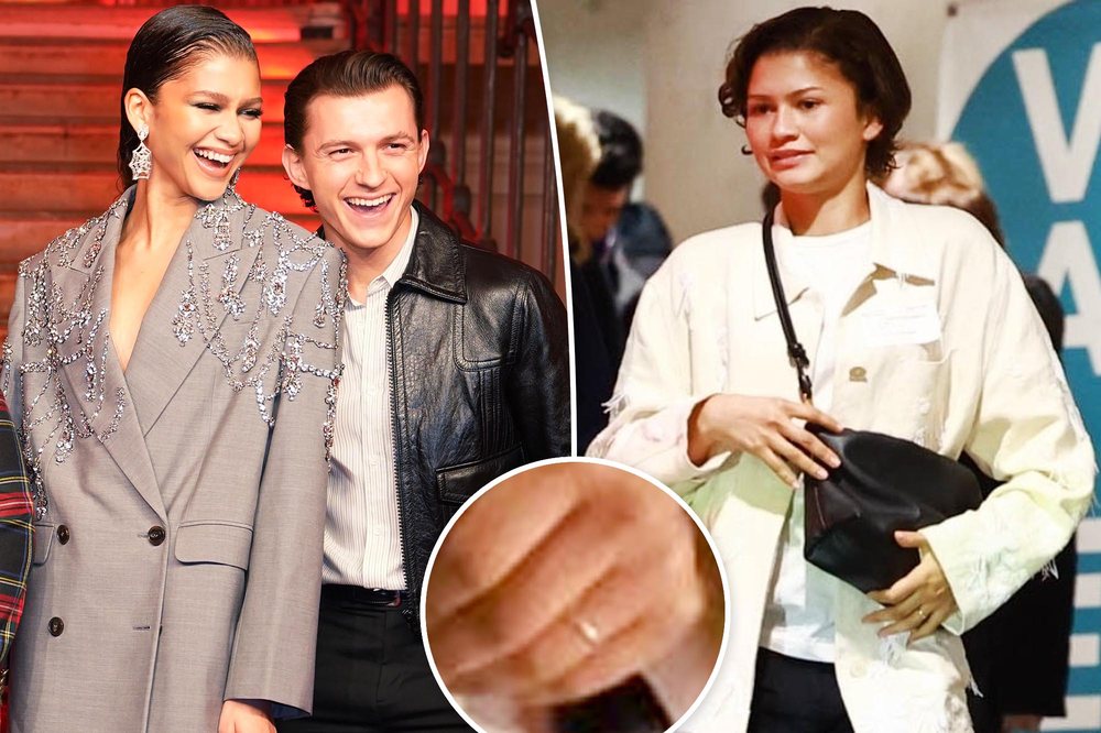 Zendaya ndez thashethemet p&euml;r martes&euml; sekrete me Tom Holland