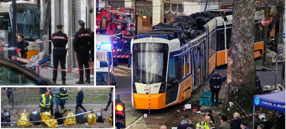 PAMJET/ Tramvaji del nga shinat n&euml; Milano, 2 viktima dhe 40 t&euml;