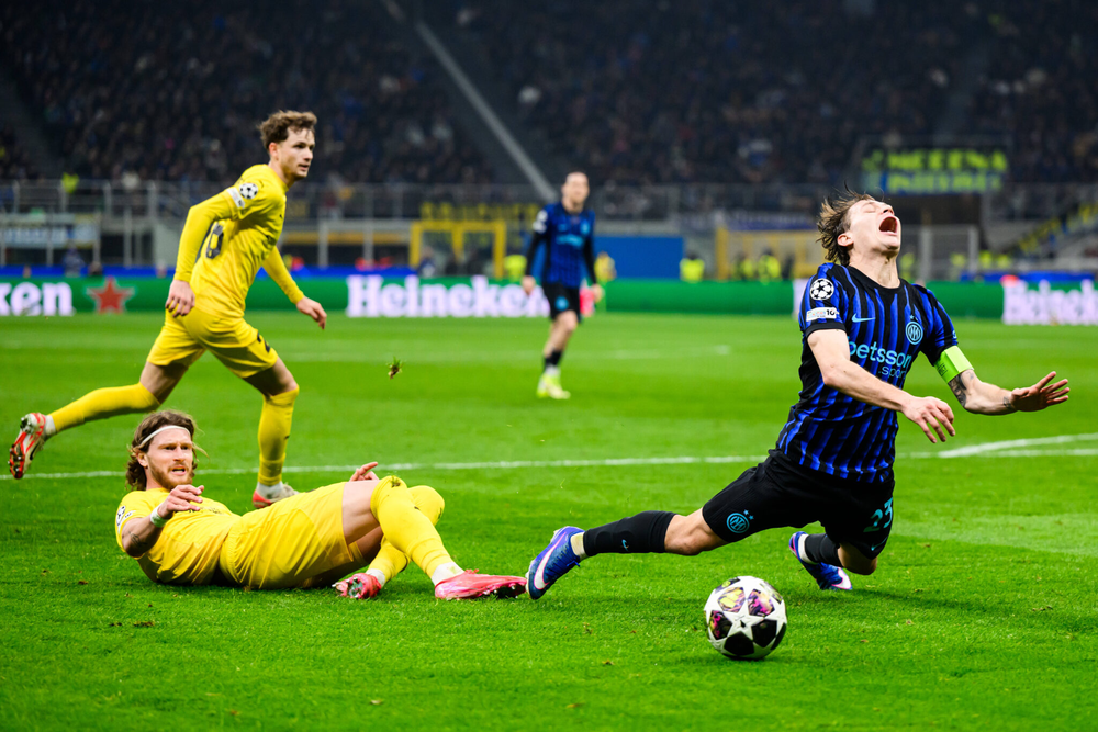 Barella k&euml;rkon penallti n&euml; Inter-Bodo: fluturimi i tij i ekzagjeruar
