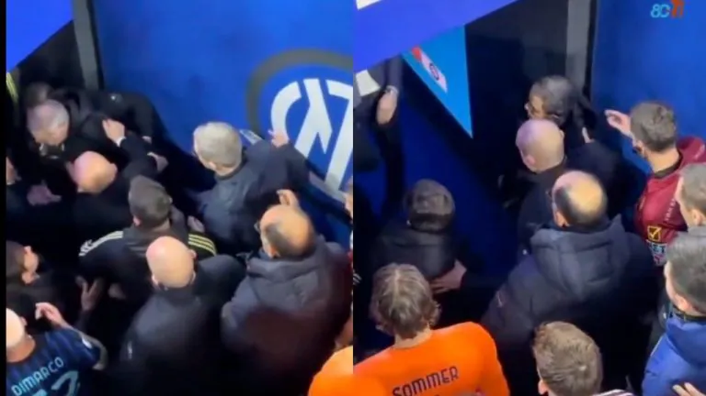&Ccedil;far&euml; rrezikojn&euml; Chiellini e Comolli pas sherrit me arbitrin