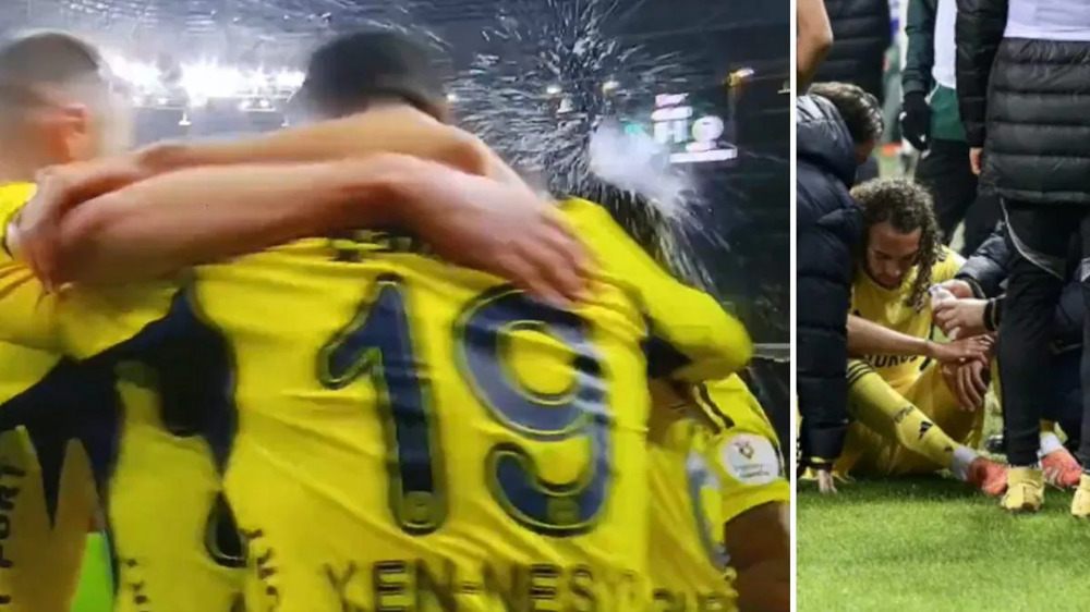 Fenerbah&ccedil;e sh&euml;non, Guendouzi feston por goditet me nj&euml; shishe