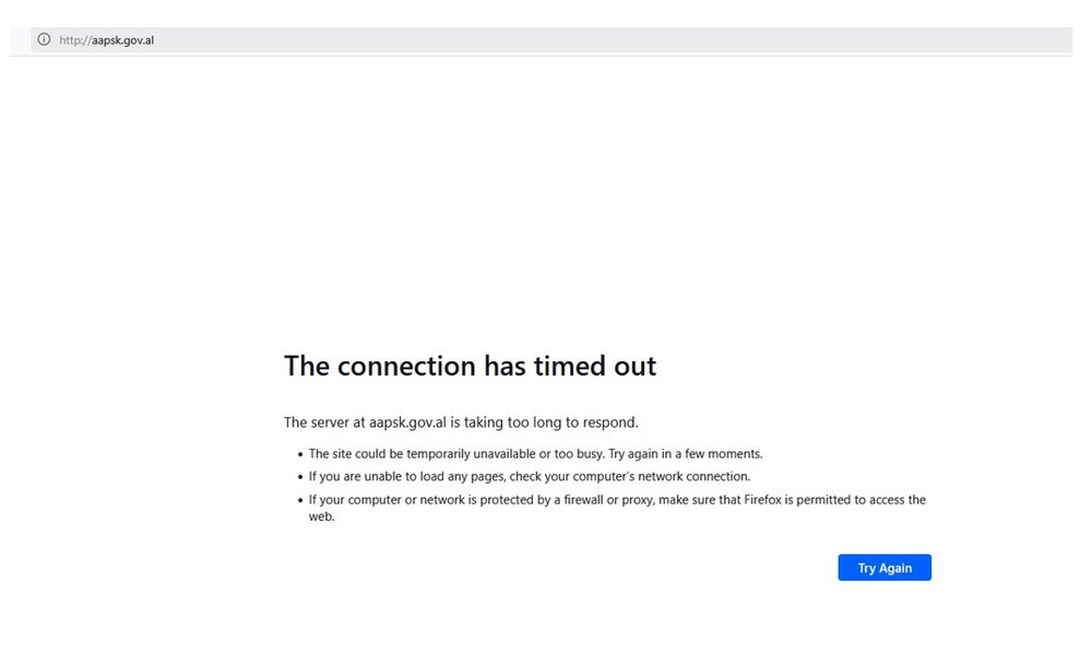 Bie s&euml;rish shteti online, shum&euml; faqe agjencish (gov.al) nuk hapen