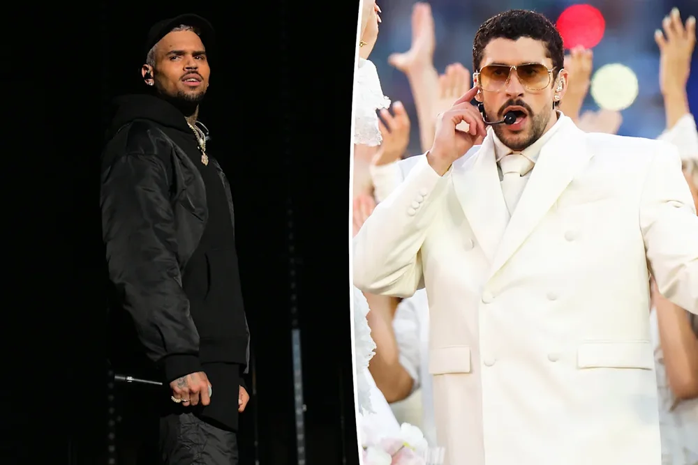 Chris Brown kritikon shfaqjen e Bad Bunny n&euml; Super Bowl