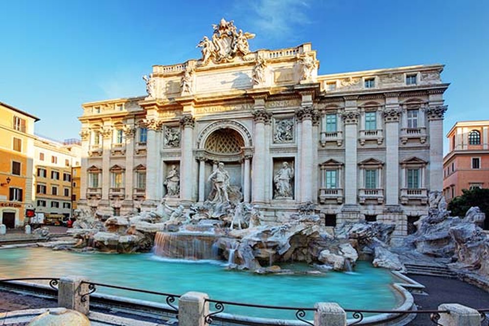 Dy euro p&euml;r t&euml; vizituar Fontana di Trevi n&euml; Rom&euml;