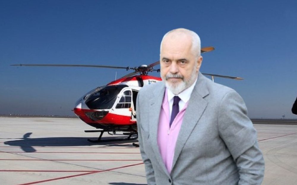 "Qen q&euml; lehin, telendar&euml;..." Rama shan nga helikopteri ata