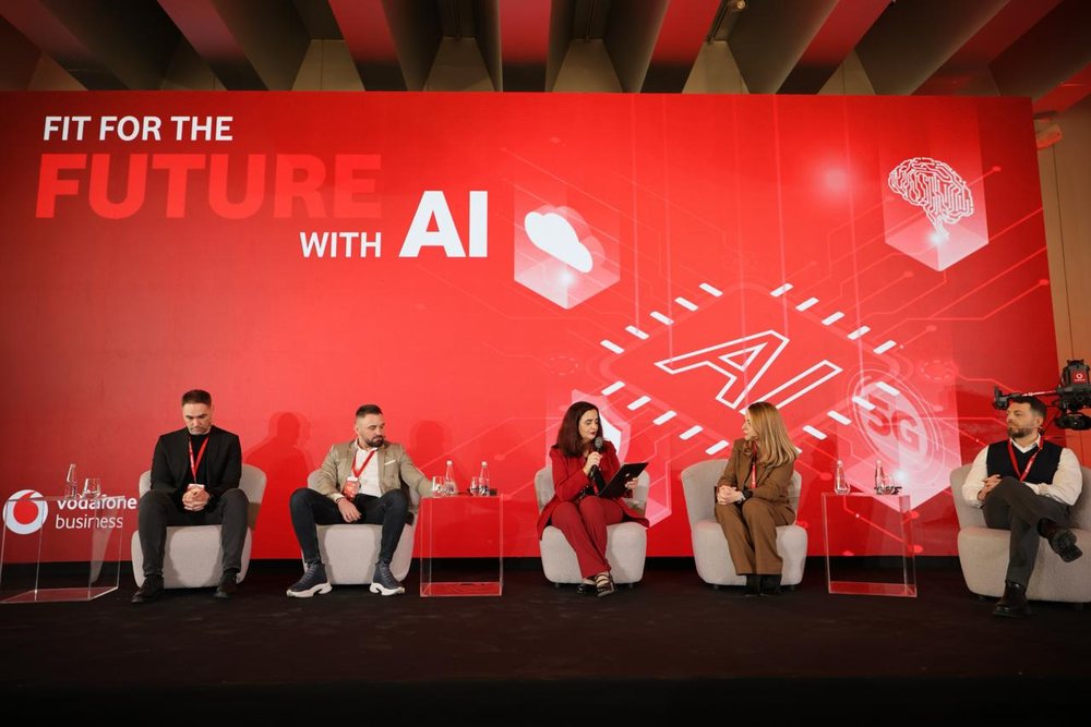 &ldquo;Fit for the Future with AI&rdquo; Vodafone Albania forum komb&euml;tar