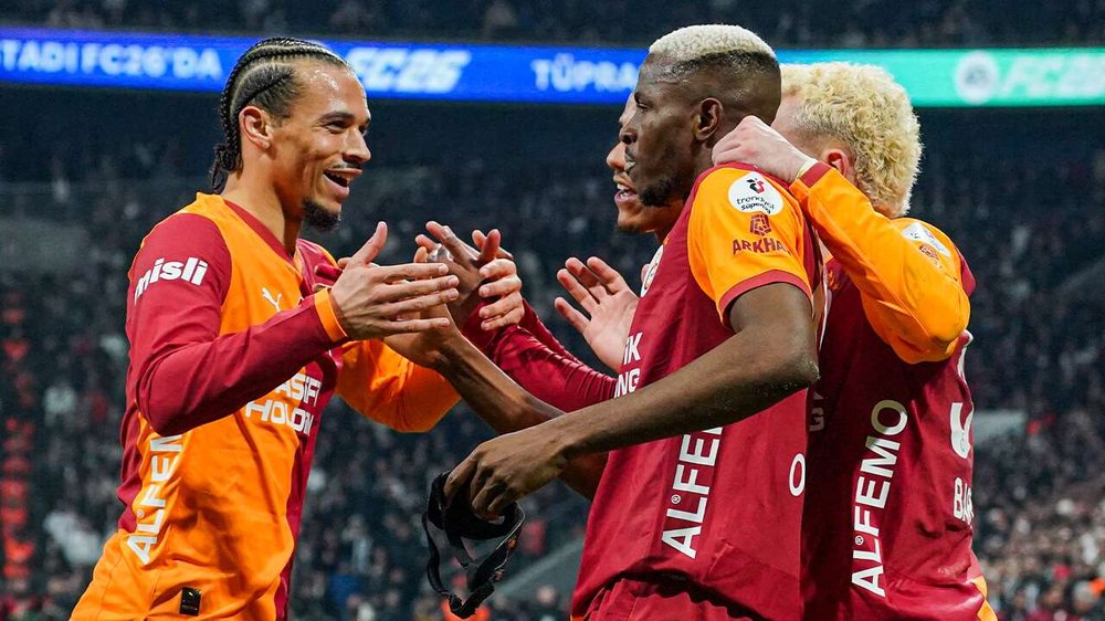 Asllani nuk ia del, Galatasaray mposht Beşiktaş n&euml; derbi me nj&euml; gol: