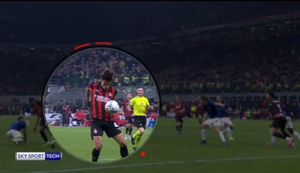 Pse arbitri Doveri nuk dha penallti p&euml;r Inter pas prekjes me dor&euml;