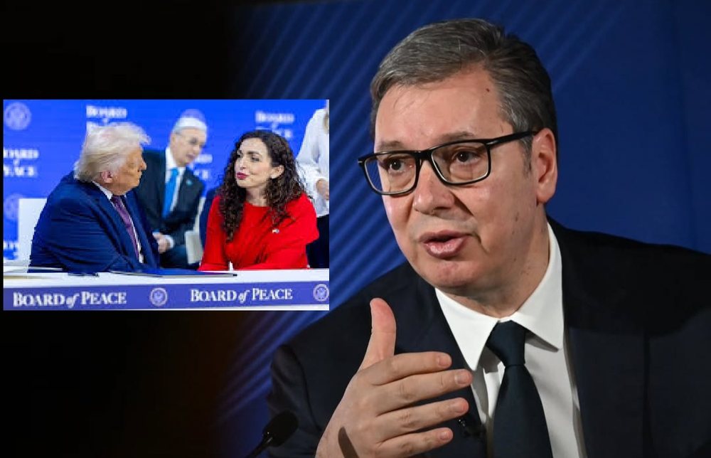 Vu&ccedil;i&ccedil;: Osmani u shfaq si yll n&euml; "Bordin e paqes",