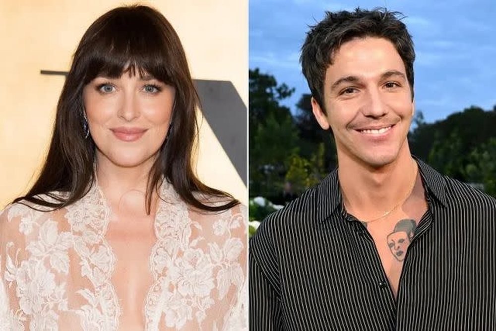 Pas ndarjes nga Chris Martin, Dakota Johnson n&euml; lidhje me reperin