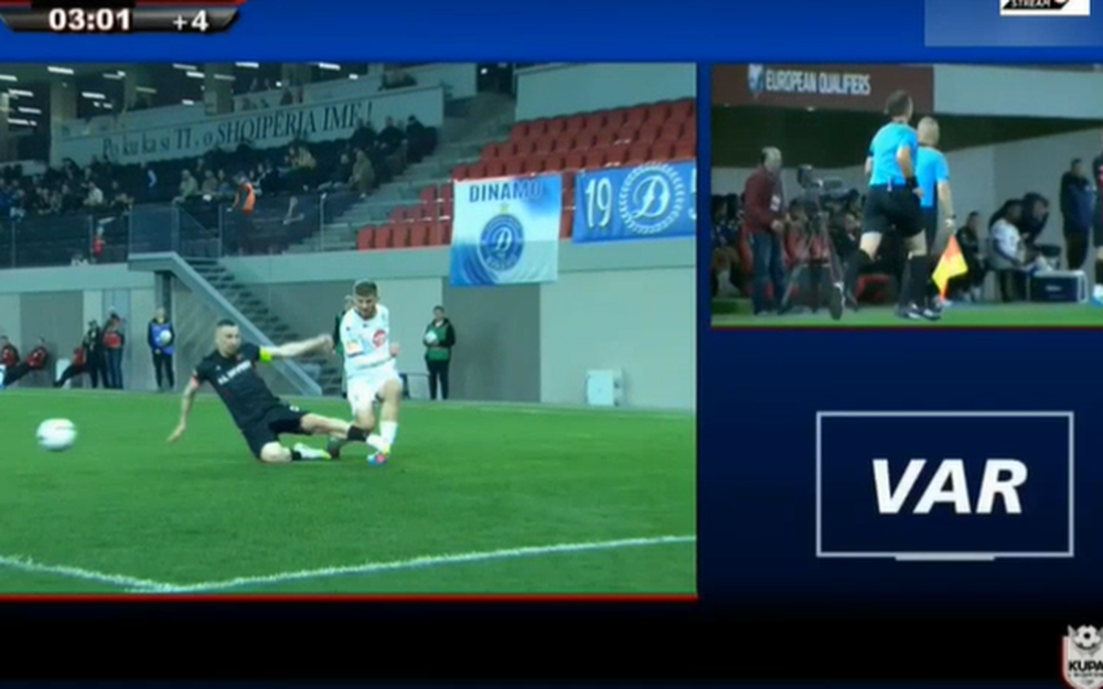 Kupa, dy penallti e kartoni i kuq ndalin Vllaznin&euml;: Dinamo shp&euml;ton