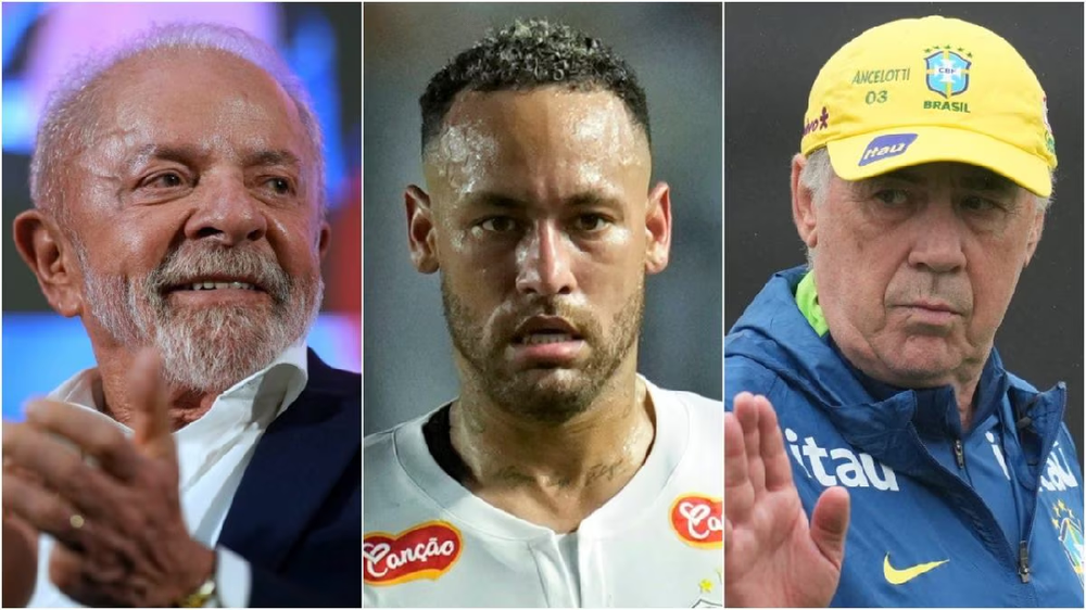 Neymar n&euml; Bot&euml;ror, nd&euml;rhyn presidenti i Brazilit Lula: