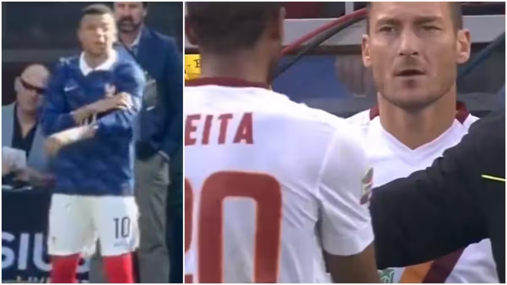 Mbapp&eacute; k&euml;rkon shiritin kur hyn n&euml; loj&euml;, Totti b&euml;nte