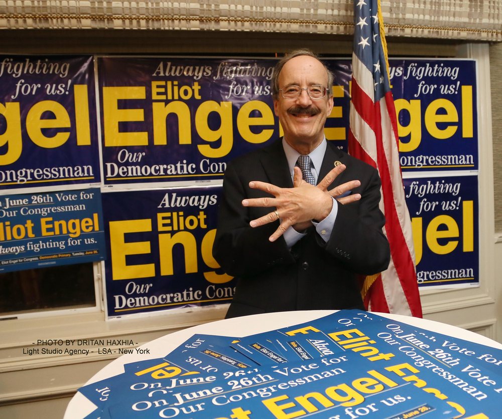 Nd&euml;rron jet&euml; kongresmeni amerikan, Eliot Engel