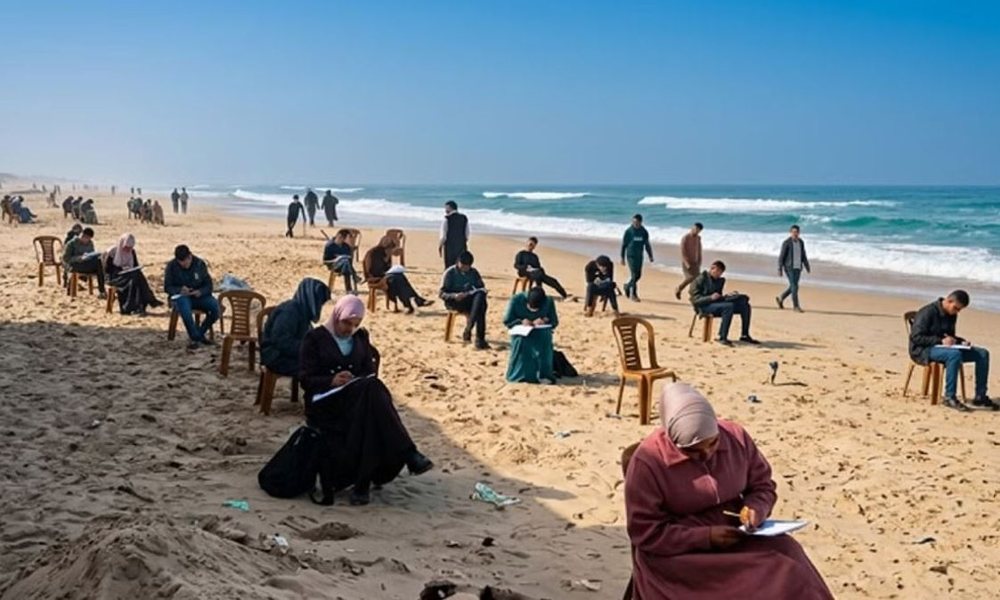 Kur arsimi fiton mbi luft&euml;n/ Student&euml;t n&euml; Gaza testohen n&euml;