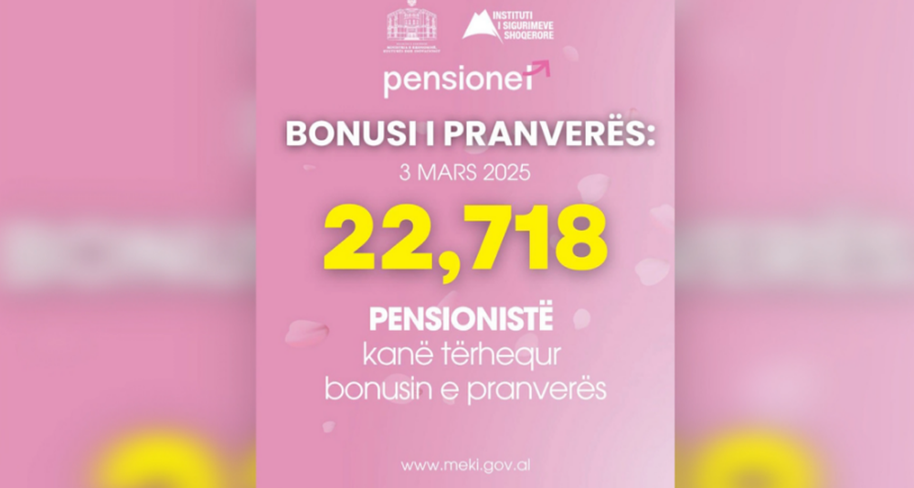 Në ditën e parë, 23 mijë pensionistë tërheqin