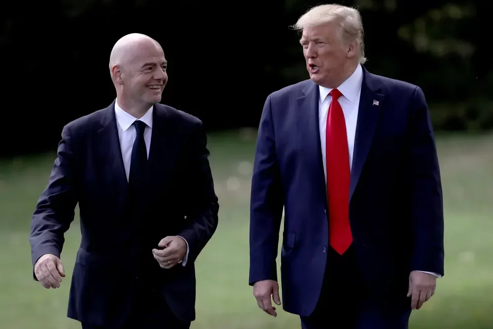 Infantino: Marrëdhënia ime me Trump është vendimtare