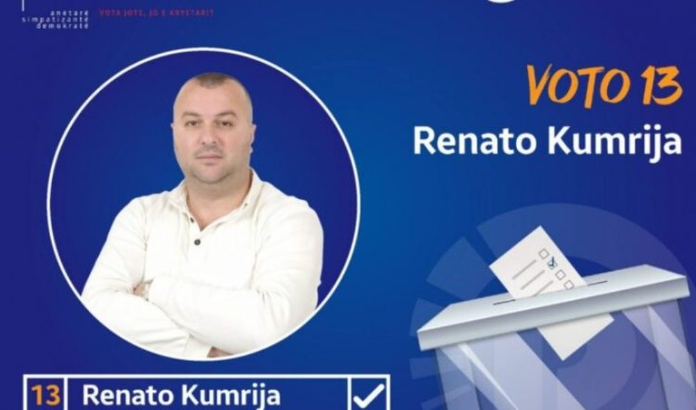 Renato Kumrija u hoq nga lista për Elbasanin, Partia Demokratike tregon