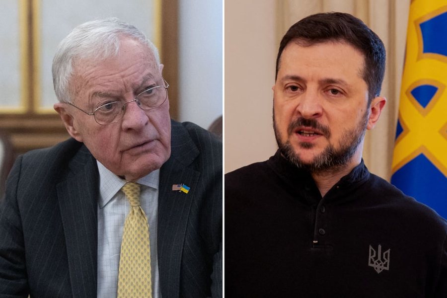 Zelensky takohet me të dërguarin e SHBA-së për luftën