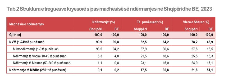 SHIFRA E DITËS: Të punësuarit nga biznesi i vogël në