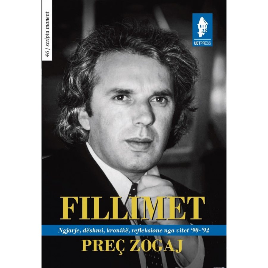 “Fillimet” nga Preç Zogaj, botim i UETPRESS/ Mbledhja