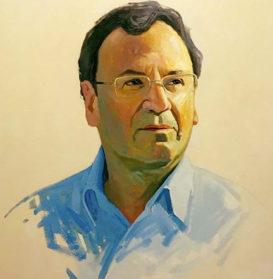 PIKTURA E DITËS: "Portret i Fatmir Toçit"- Realizuar nga
