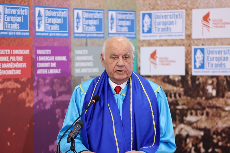 FJALIMI i "Doctor Honoris Causa", Alfred MOISIU: Integriteti dhe