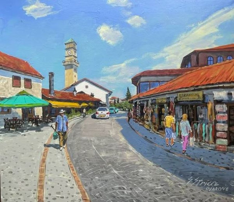PIKTURA E DITËS: "Pazari i vjetër Gjakovë"- Nga