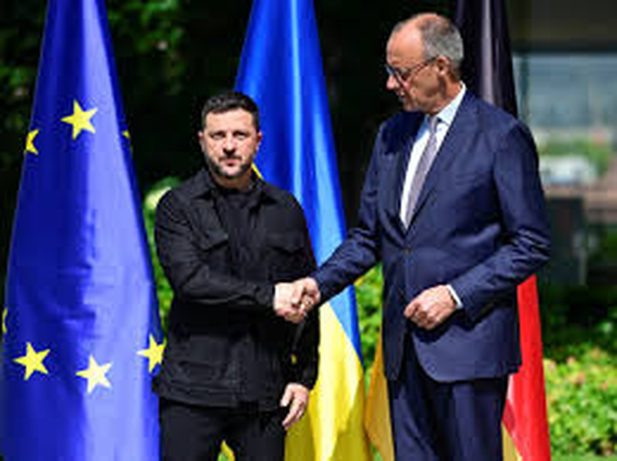 Zelensky dhe udhëheqësit evropianë nisin takimin
