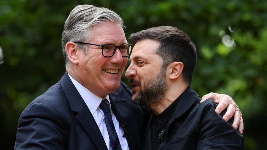 Zelensky takim sot me kryeministrin britanik  Starmer, përpara bisedimeve