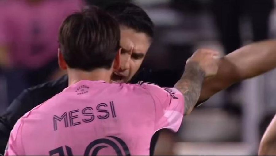 VIDEO/ Lionel Messi si asnjëherë më parë, bën sherr me