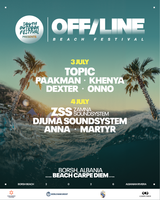 South Outdoor Festival prezanton OFF/LINE, nj&euml; edicion special kushtuar