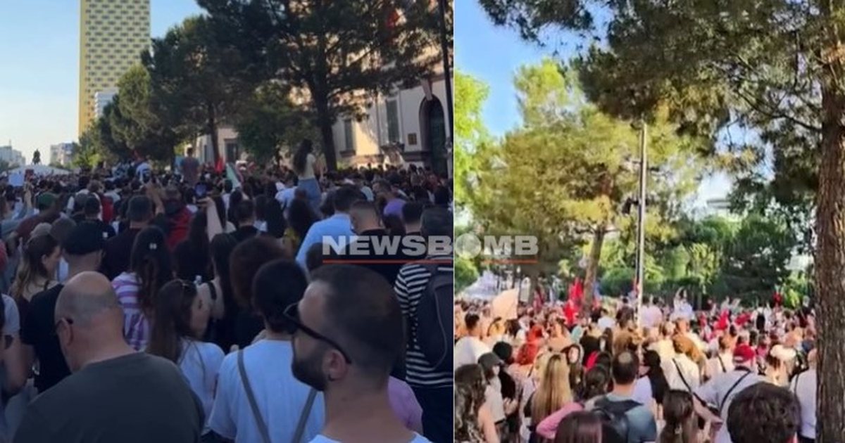Qytetarët rikthehen sërish në Bulevard për të protestuar për Zvërnecin  marshojnë nga Ministria e Brendshme drejt Kryeministrisë