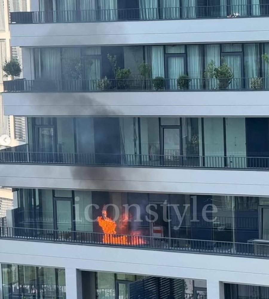 E bleu 500 mijë euro, përfshihet nga zjarri apartamenti i