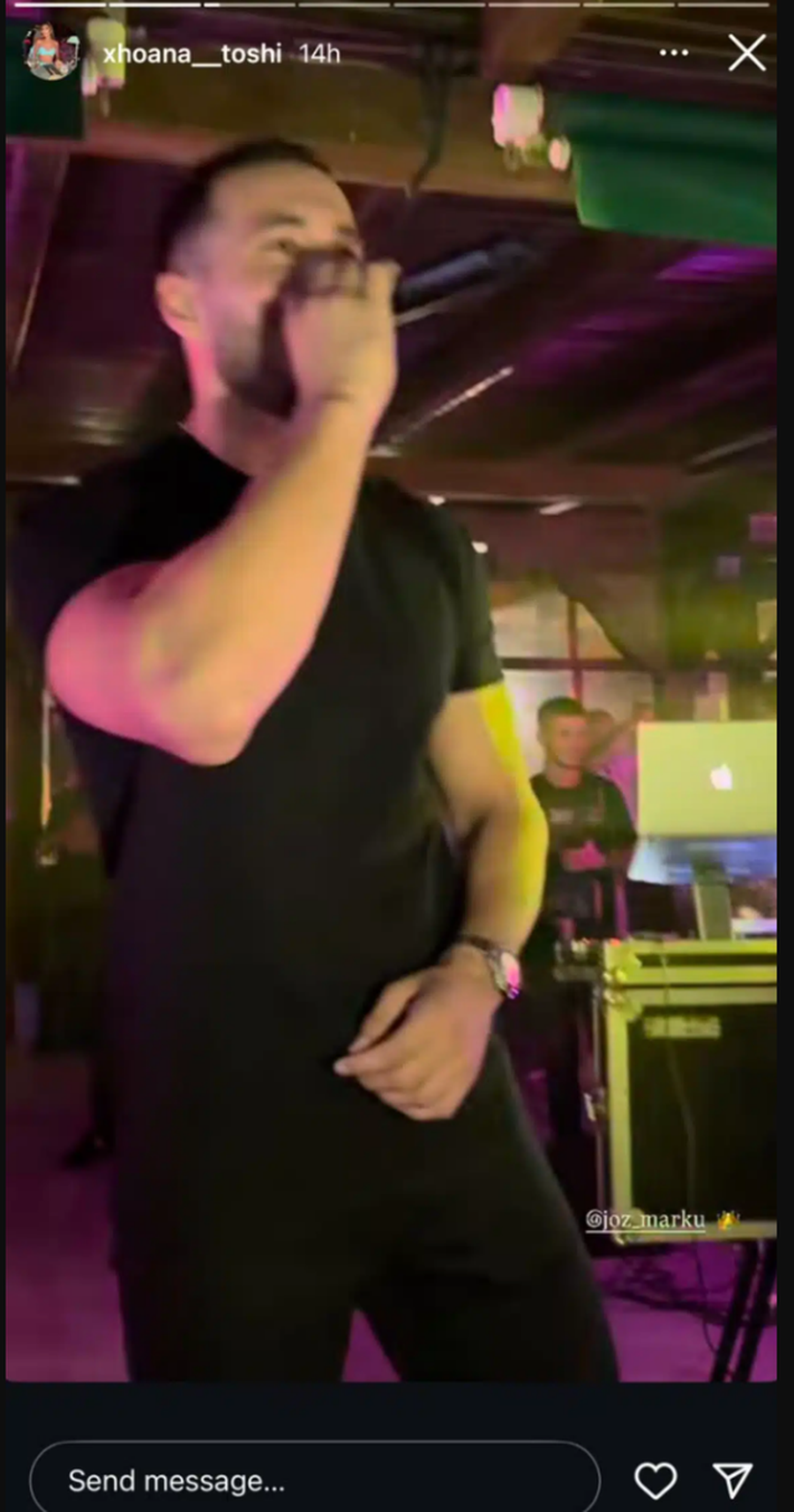 Joz Marku konfirmon lidhjen me Xhoana Toshin! Në BBVA tha se nuk donte