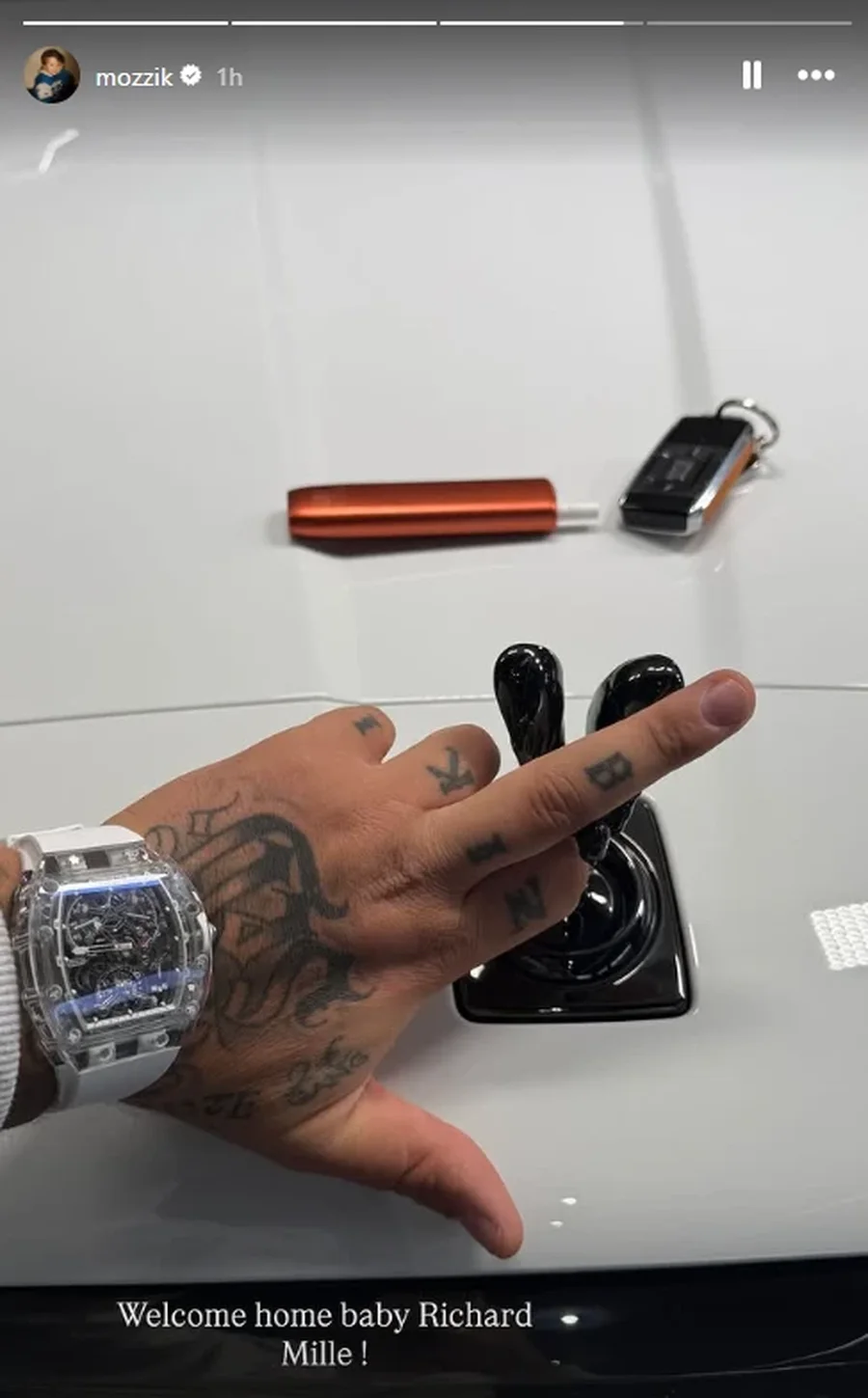Bleu orën "Richard Mille" 1.5 milionë euro? Mozzik