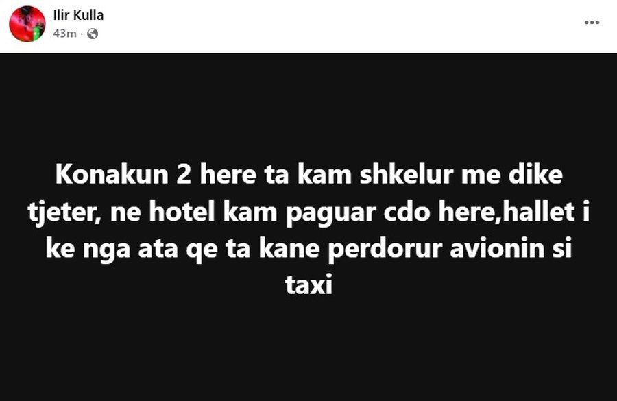 Ilir Kulla s'e "fal" Behgjet Pacollin: Të kam paguar hotelin