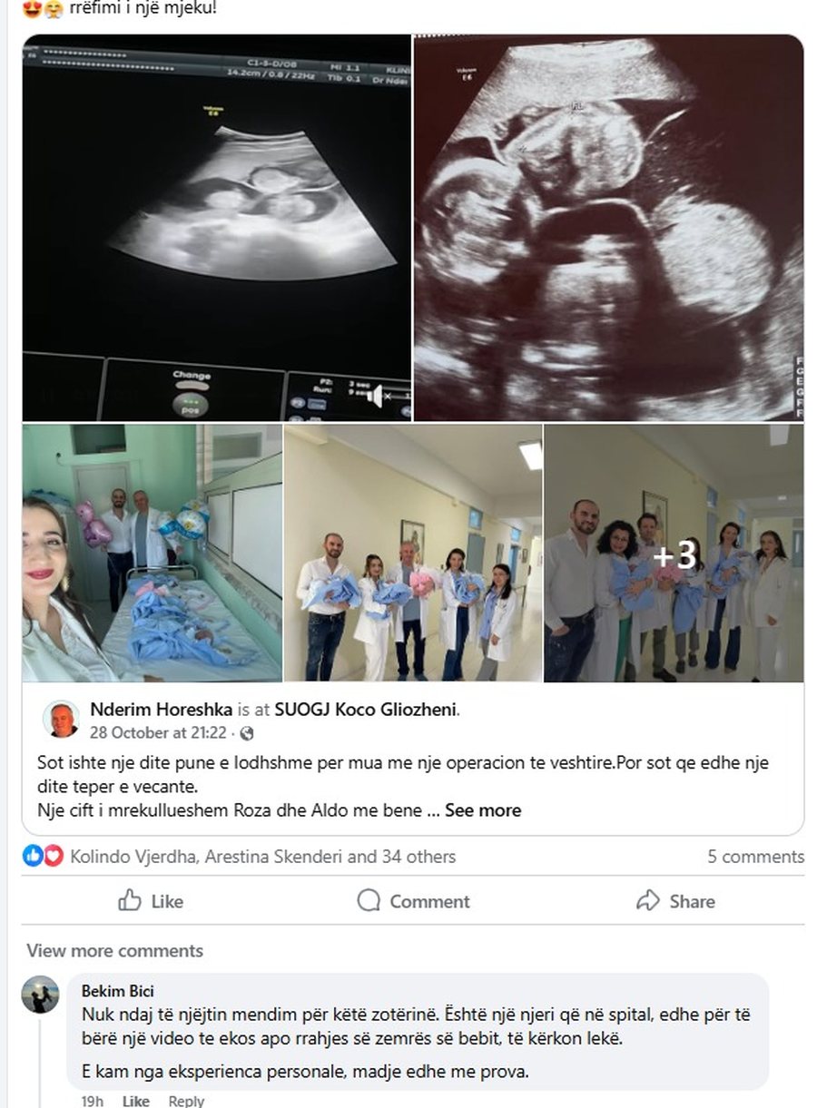 Priti katërnjakët dhe i shpëtoi jetën nënës