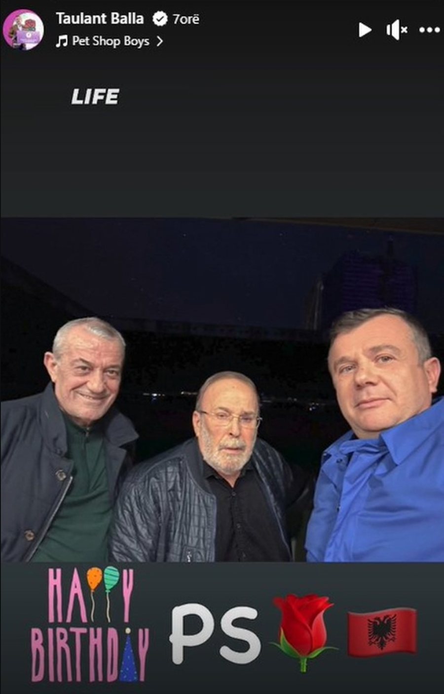 Darkoi me Ruçin dhe Ballën para se të shtrohej në spital?!