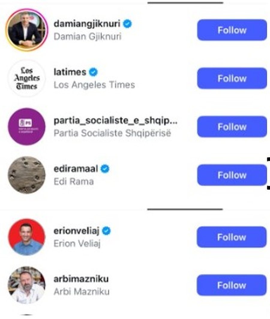 Nga Edi Rama te Mazniku: Katër politikanët që Arben Ahmetaj ndjek