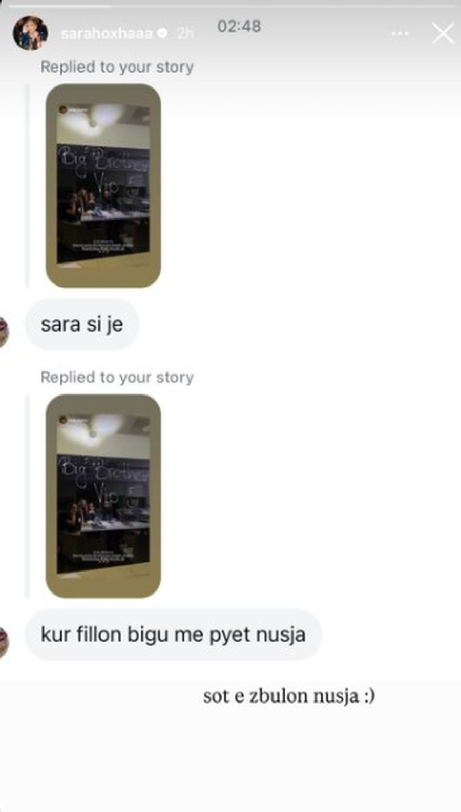 Krishtlindjet me Big Brother Vip? Pritja merr fund sot dhe Sara Hoxha ka