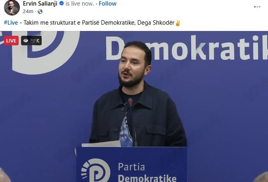 Jo vetëm me pjesëmarrje fizike  Salianji mund Berishën edhe në përballjen online  shikueshmëri 3 fish më shumë