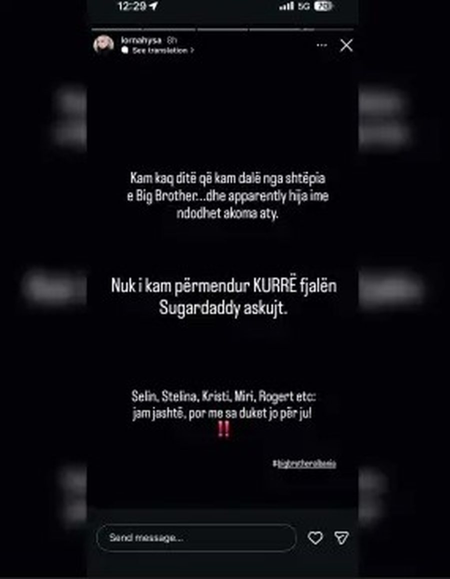 Lorna “shpërthen” pas daljes nga BBVA: Hija ime është