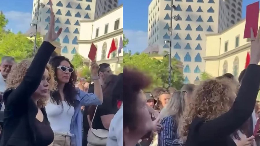 "Na kan&euml; frym&euml;zuar t&euml; gjith&euml;ve", Edlira