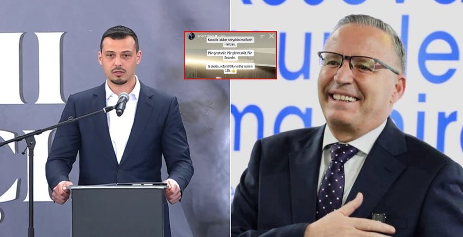 Djali i Hashim Tha&ccedil;it mb&euml;shtet haptazi Bedri Hamz&euml;n: P&euml;r