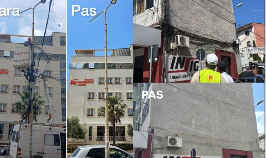 FOTO-LAJM nga Durr&euml;si! Zhduken kabllot q&euml; u merrnin frym&euml;n